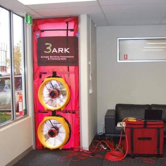 Blower Door Set Up